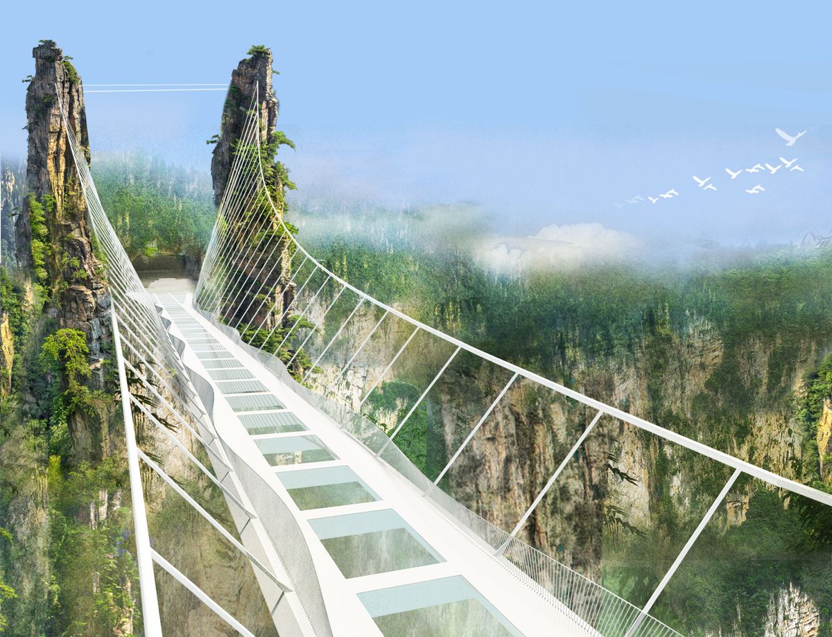 Glass Bridge, Zhangjiajie