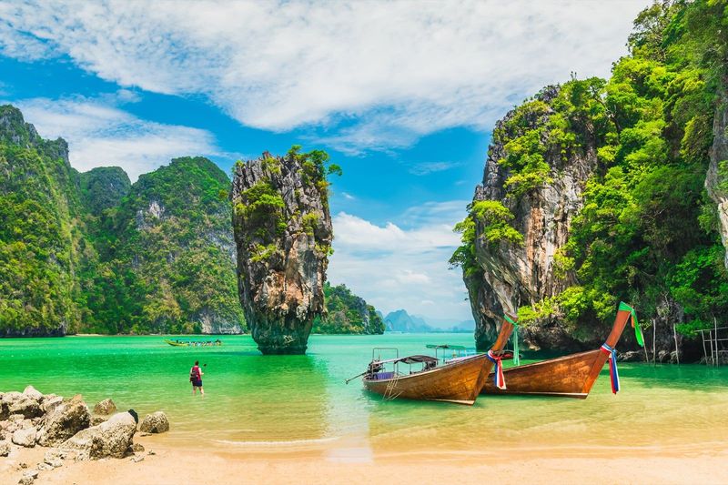 Isla de James Bond, Bahía de Phang Nga